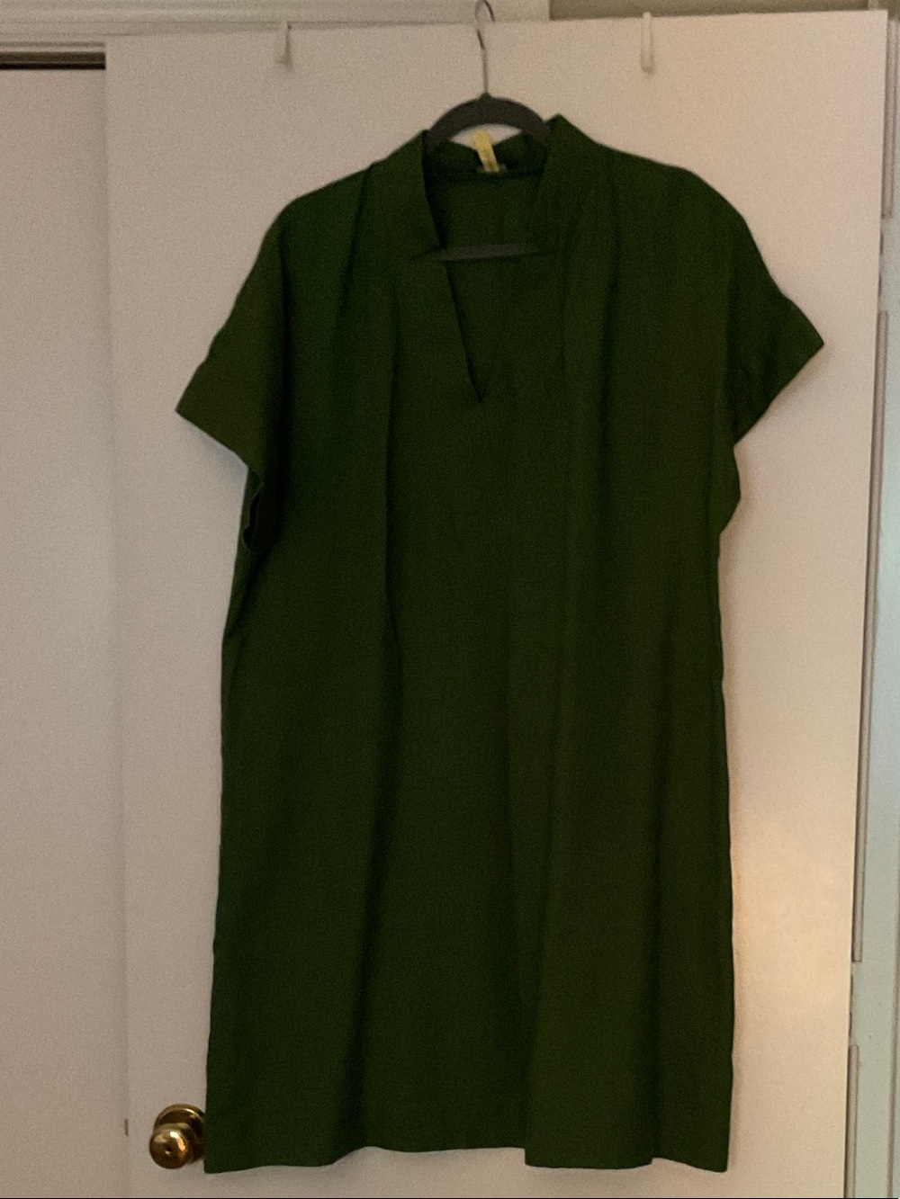Talbots Olive Green Shift Dress